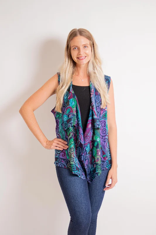 Osaka Canyon Embroidered Vest