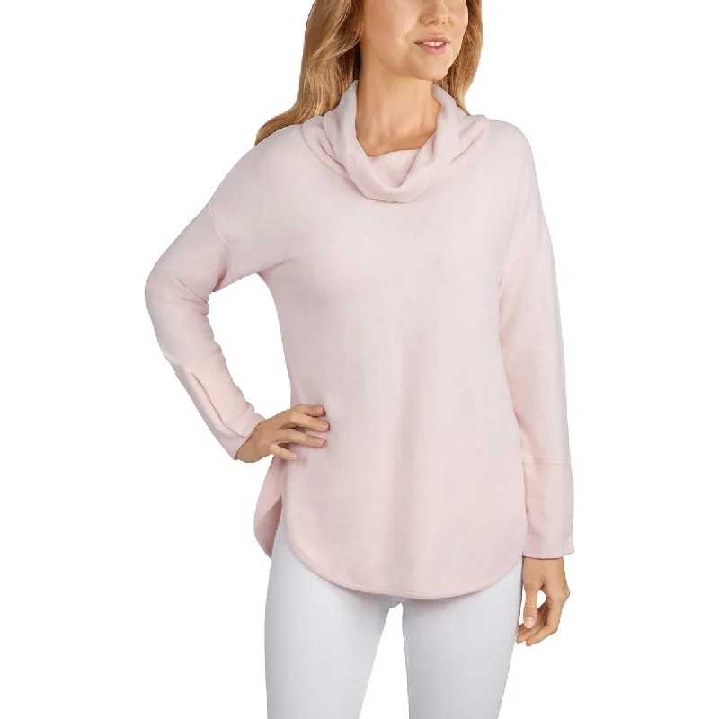 Ruby Rd. Womens Fleece Long Sleeve Turtleneck Sweater