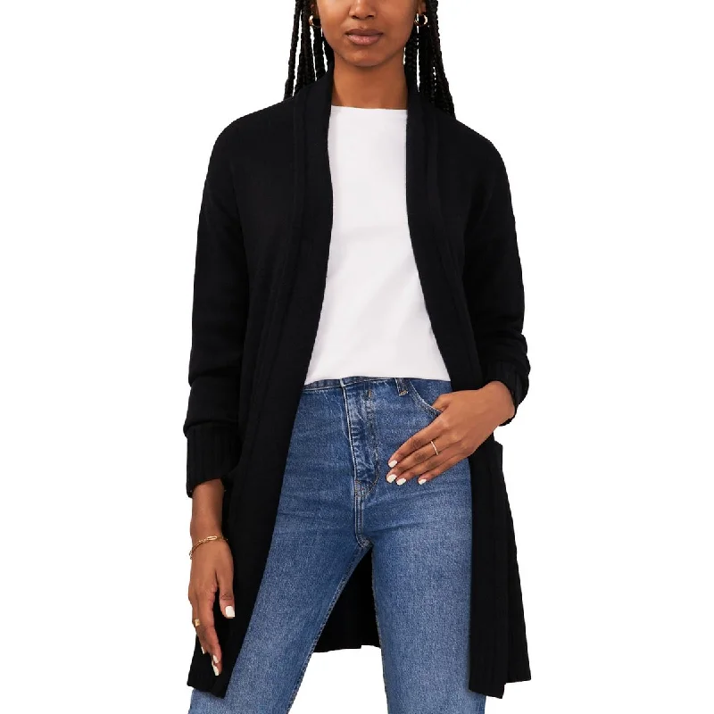 Sam and Jess Womens Open Front Knit Cardigan Sweater