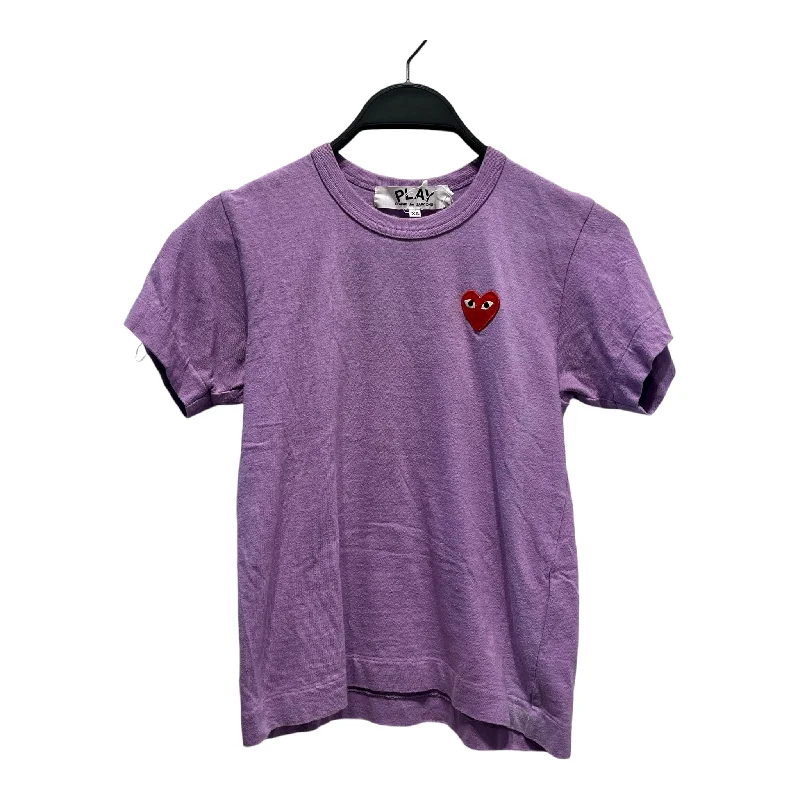 COMME des GARCONS/3|4 T-Shirt/XS/Cotton/PPL/Purple Heart