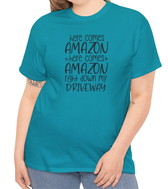 Here Comes Amazon Cotton Tee