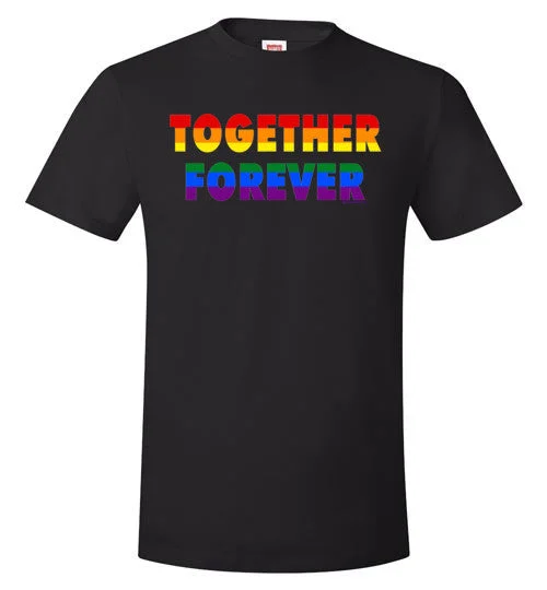 Together Forever Rainbow Pride Value T-Shirt