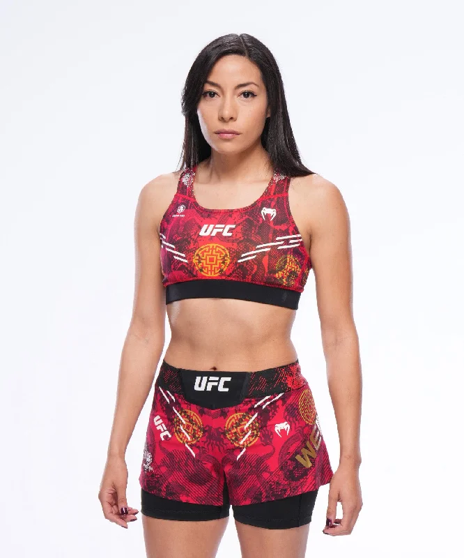 UFC Unrivaled by VENUM Zhang Weili Women’s Sports Bra- Red