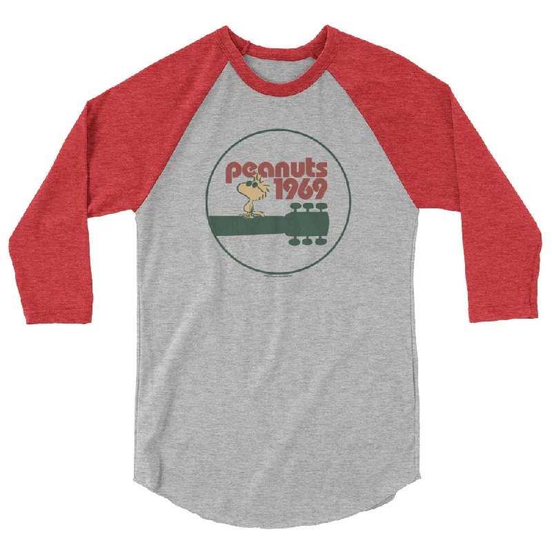 Woodstock Guitar ¾ Sleeve Raglan T-Shirt