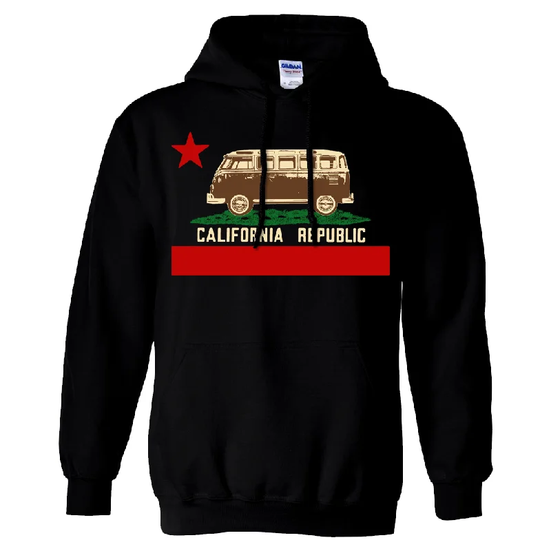 California Republic Vintage Van Sweatshirt Hoodie