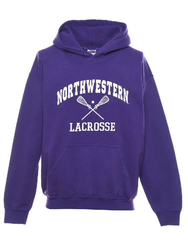 Lacrosse Printed Hoodie - M