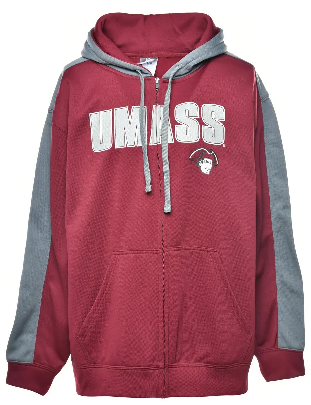 Umass Printed Hoodie - L