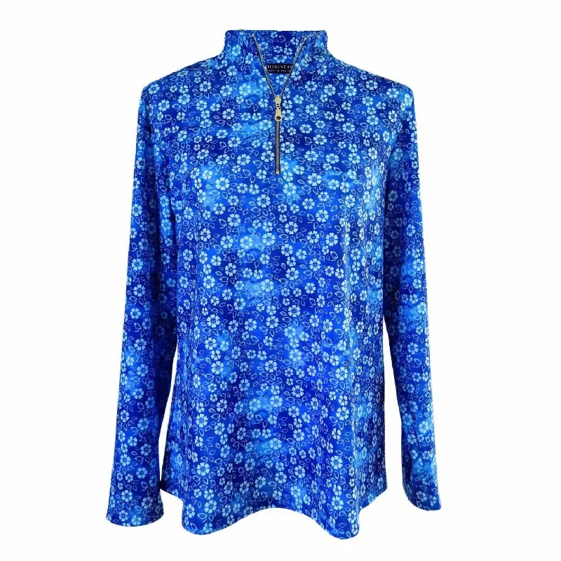 Women Anna Maria Pullover In Batik Daisy Days