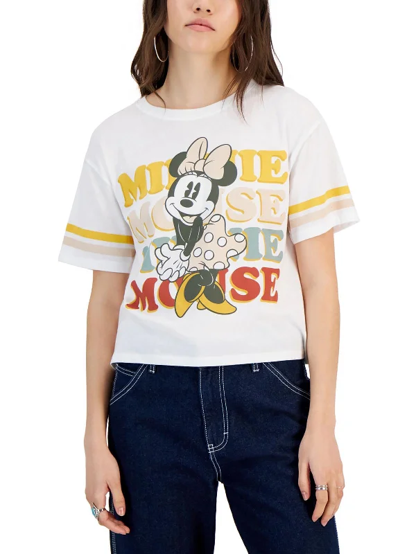 Womens Graphic Mickey Mouse Pullover Top