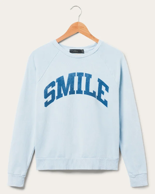 Women's Smile Vintage Raglan Pullover