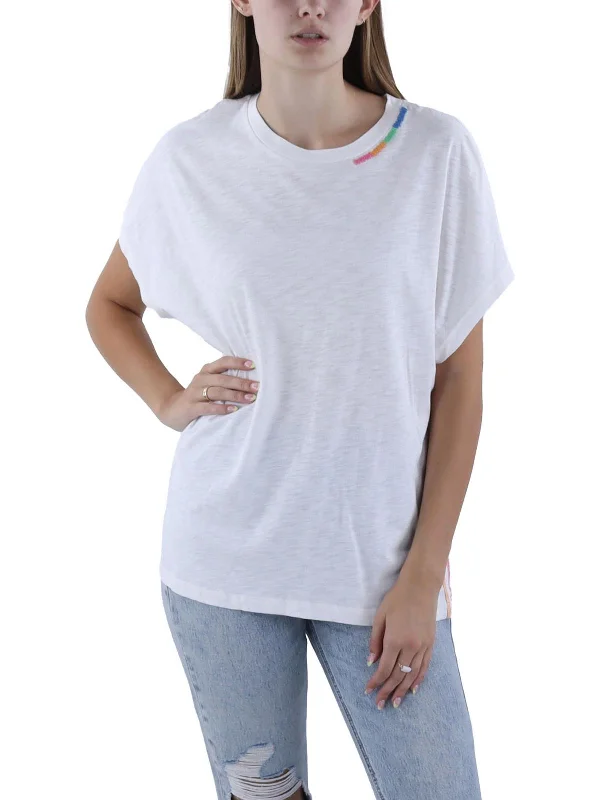 Womens Tee Shirt Pullover Top