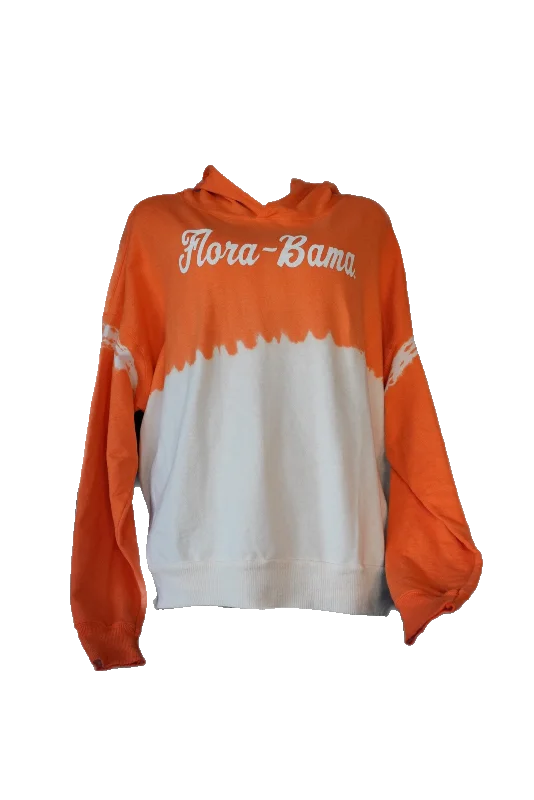 Flora-Bama Ombre Color to White Hoodies