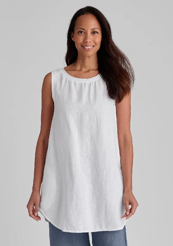 Coastal Tunic - Linen Tank Top