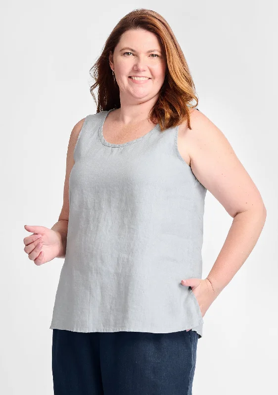 Fundamental Tank - Linen Tank Top - FINAL SALE